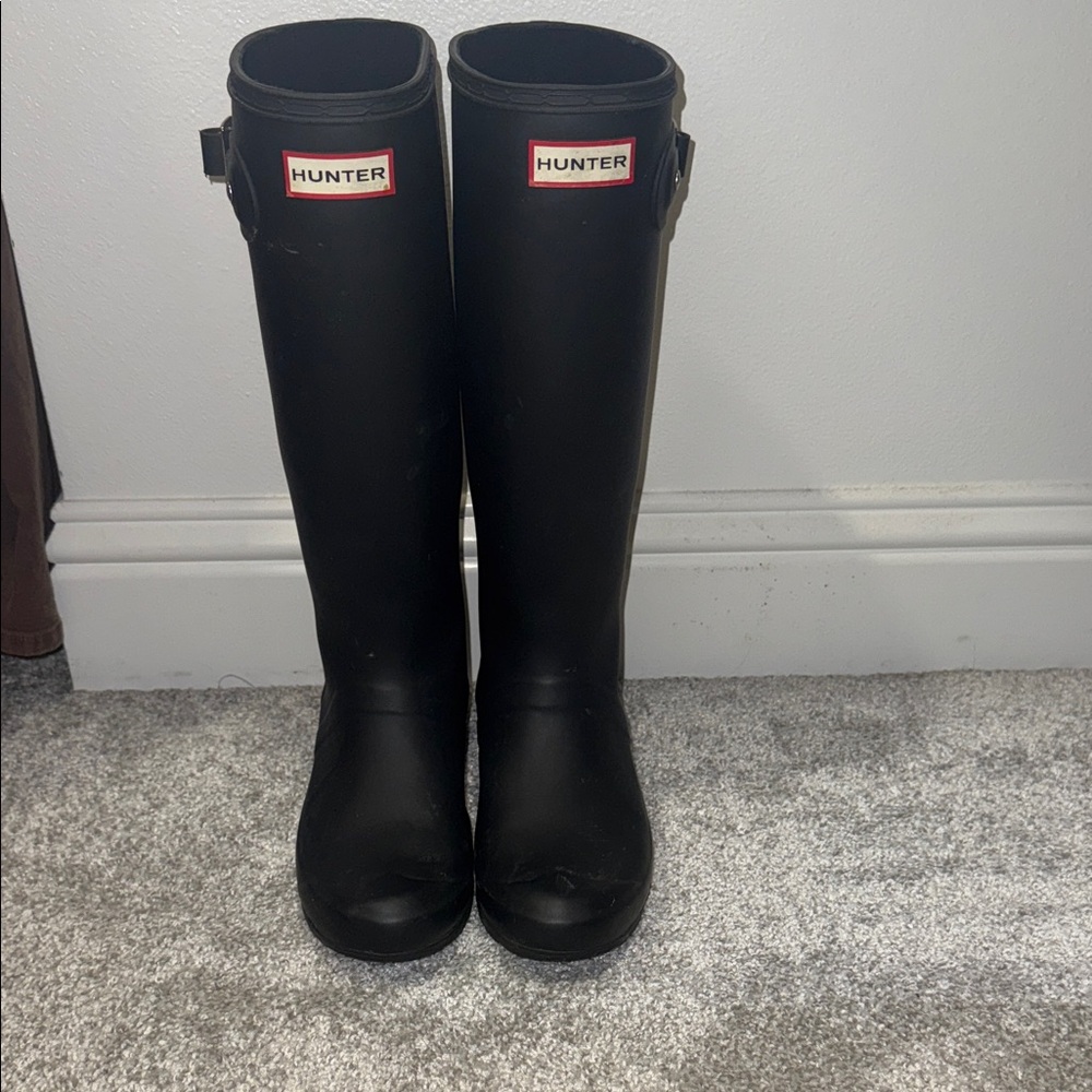 Hunter Classic Black Waterproof Boots